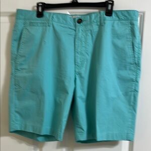 Penguin turquoise Flat Front Casual Shorts‎